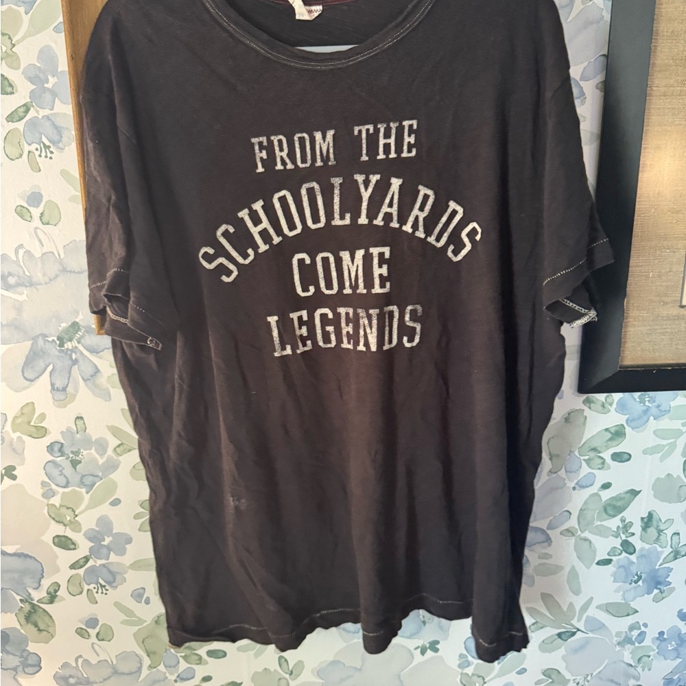 Todd Snyder Black and White Short Sleeve Tee